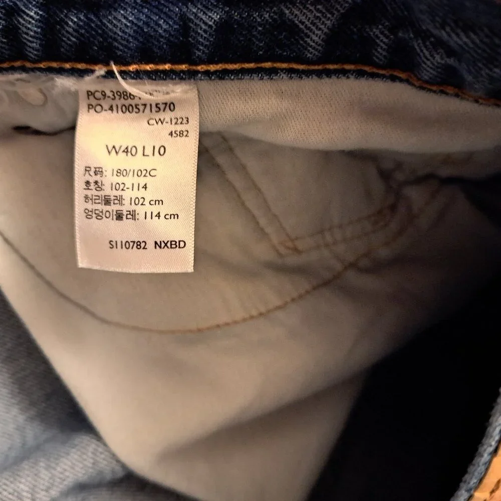 Levi’s 405 Standard Straight Size 40 Denim Shorts - Picture 6 of 6